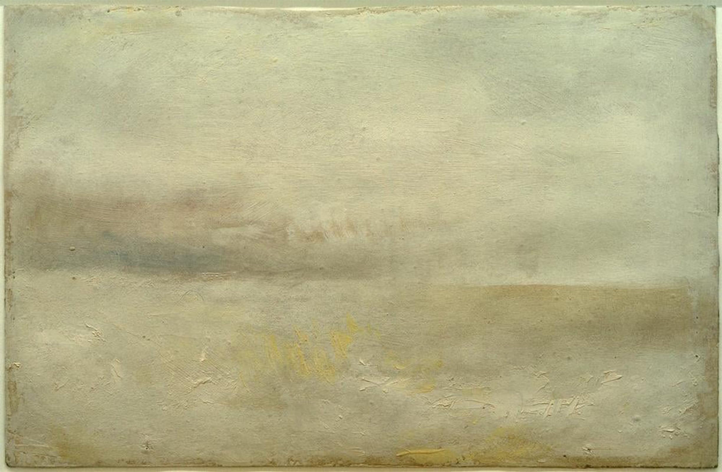 SERENDIPITP Vintage Picture Print on Canvas Wall Art Poster Calm Sea with Distant Grey Clouds by Mallord William Turner Artwork Print Poster for Wall Decor 60x90cm