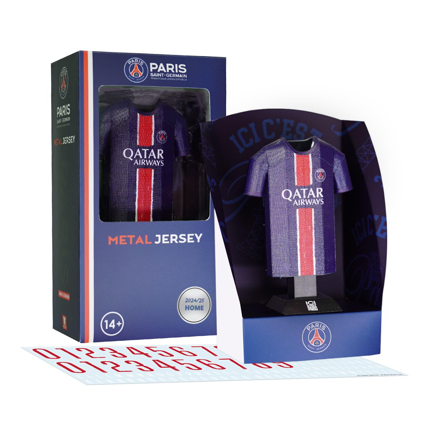 Paris Saint-Germain FC PSG 24/25 Home Metal Football Shirt