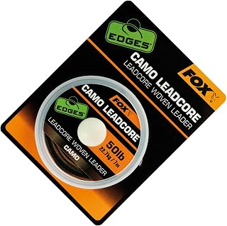 Fox Edges Camo Leadcore 50lb, geflochtene Bleischnur