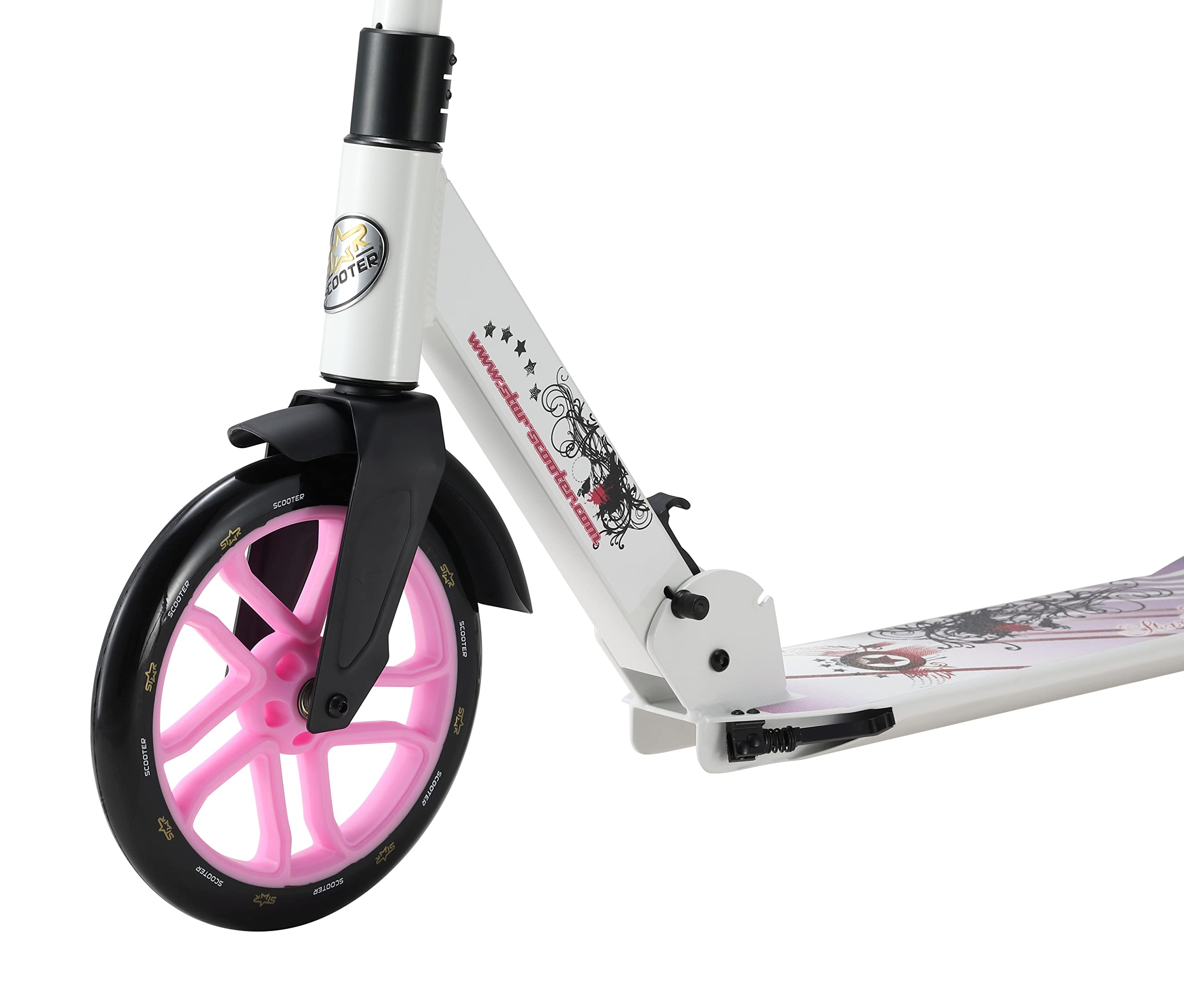 STAR SCOOTER Patinete Patineta Big 255mm Wheel Plegable, para Adultos y niños y niñas a Partir de 8 años | Nero Azul STAR SCOOTER Patinete Patineta Big 255mm Wheel Plegable, para Adultos y niños y niñas a Partir de 8 años | Nero Azul