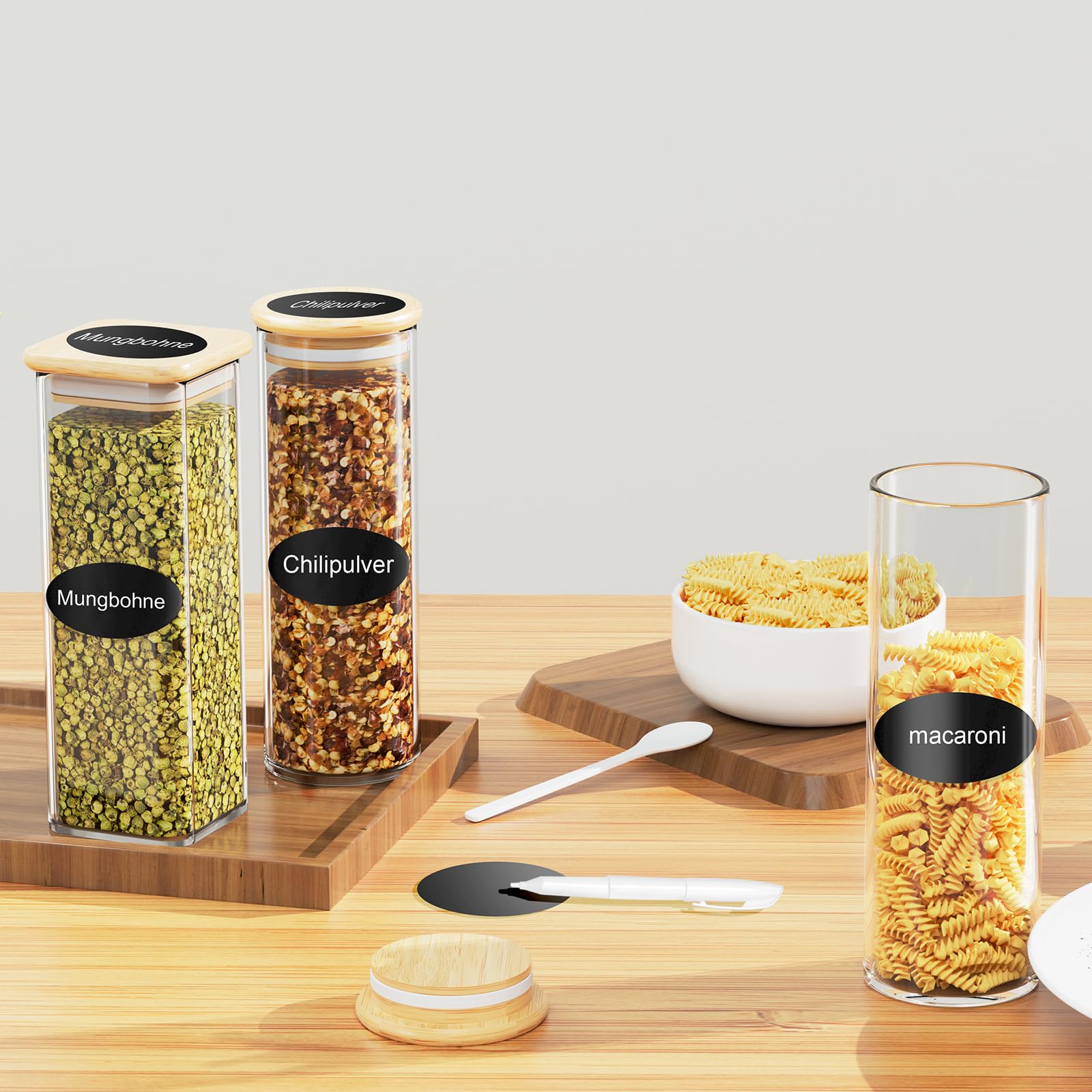 HEFA Lot De 4 Petits Récipients Avec Couvercles, Conteneurs à Collation, Vinaigrette, Petits Récipients Réutilisables En Plastique Pour Stockage Des Aliments, 113,4 G (Aurora