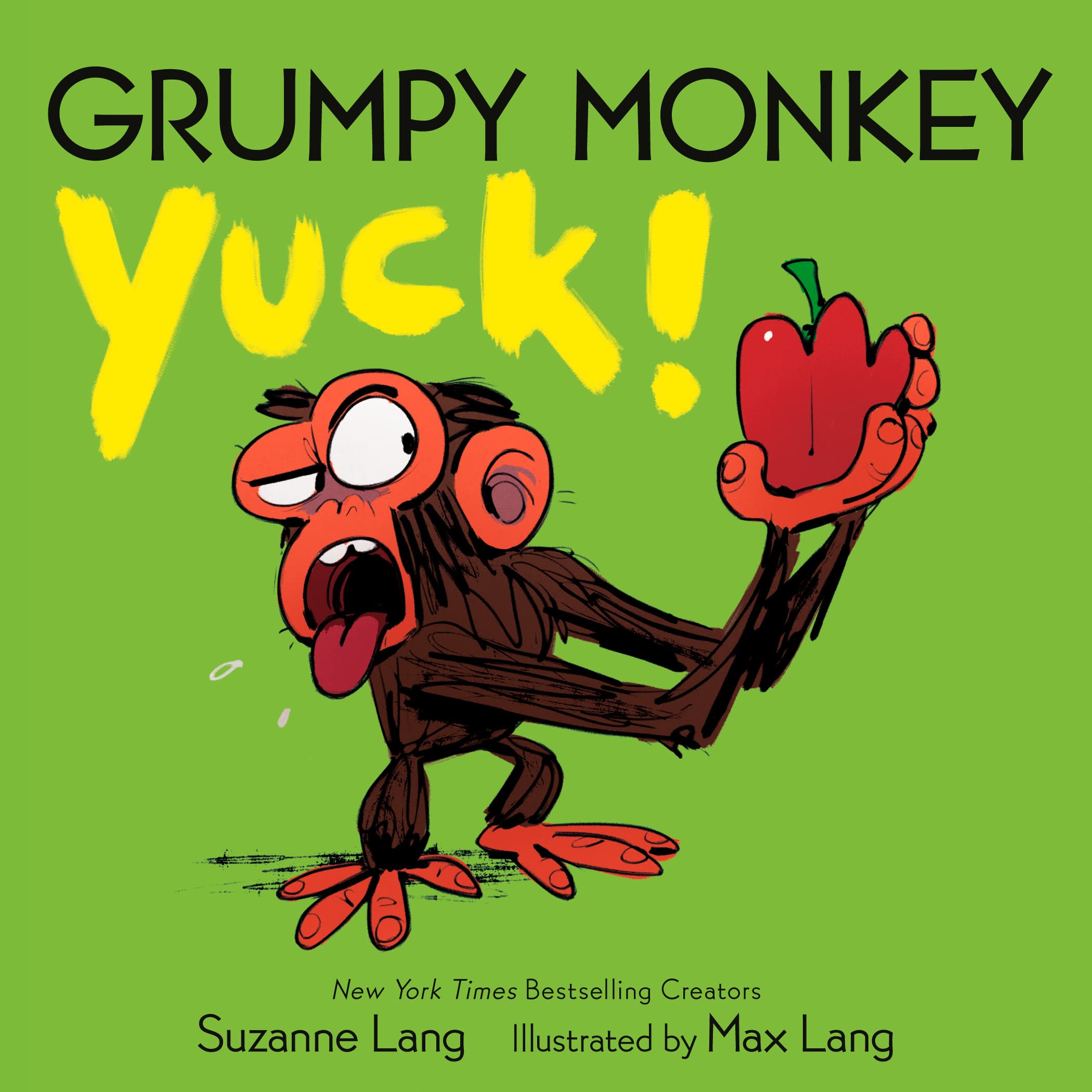 Grumpy Monkey Yuck! by Suzanne Lang, Max Lang - 9780593306123