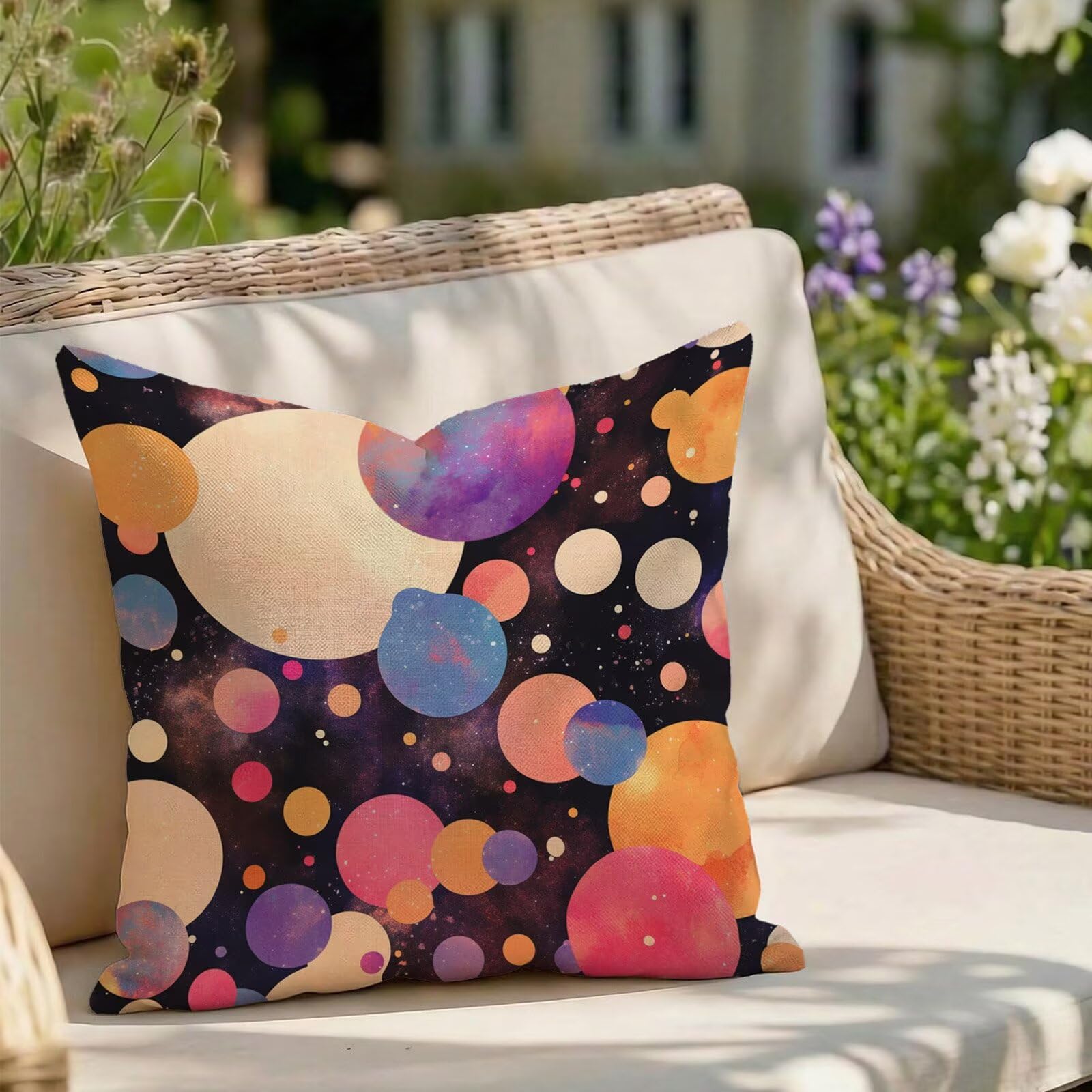 Housse de coussin 80x80 cm extérieur pour sublimer votre salon