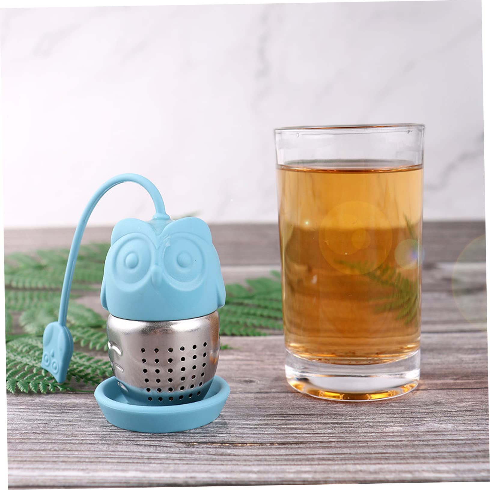PLAFOPE Juego De 3 Coladores E Infusores De Té Para Té Suelto Filtros De Malla Fina De Acero Inoxidable Para Relajarse A La Hora Del Té (2 Unidades)