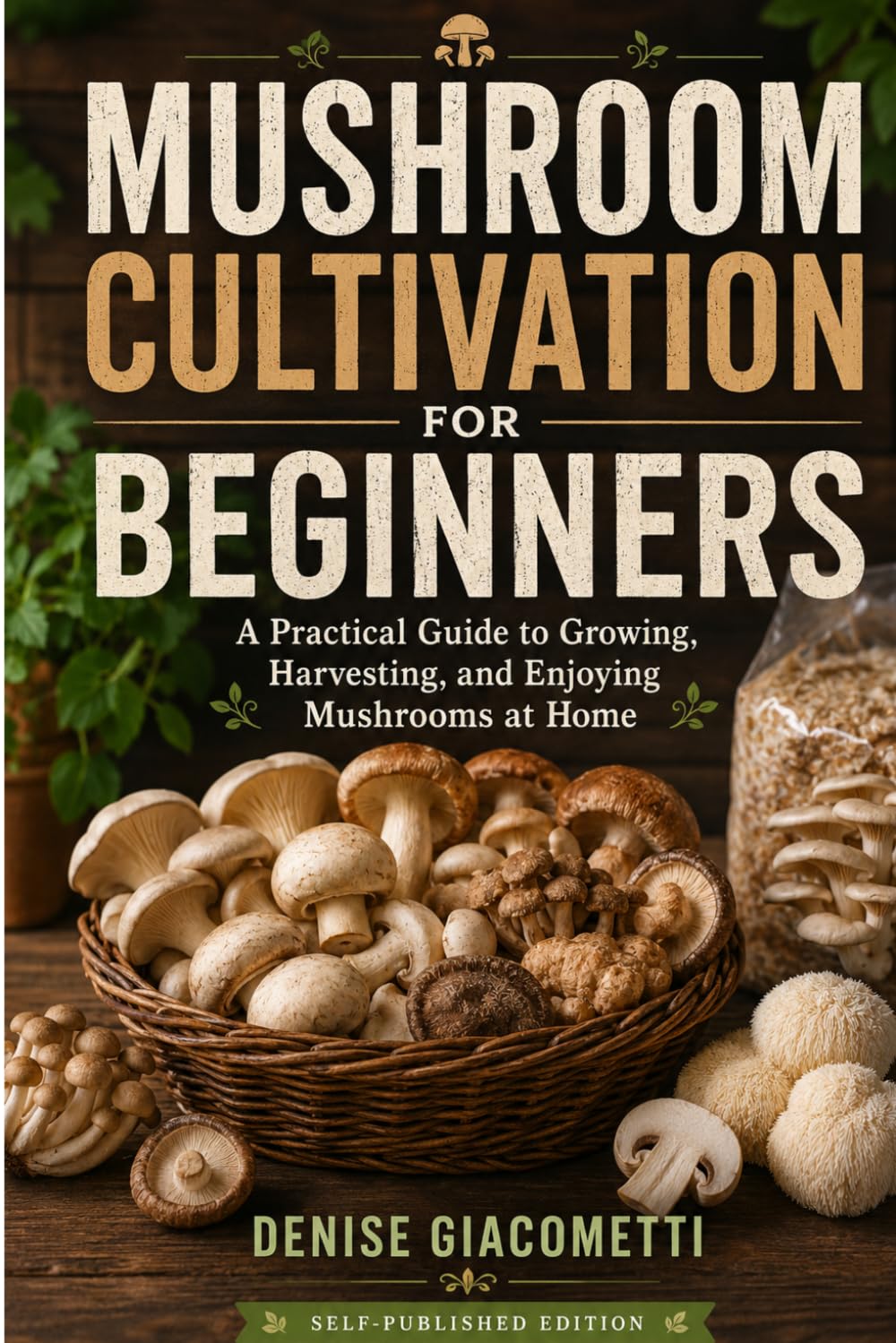 Mushroom Cultivation for Beginners: A Practical Guide to Growing, Harvesting, and Enjoying Mushrooms at Home