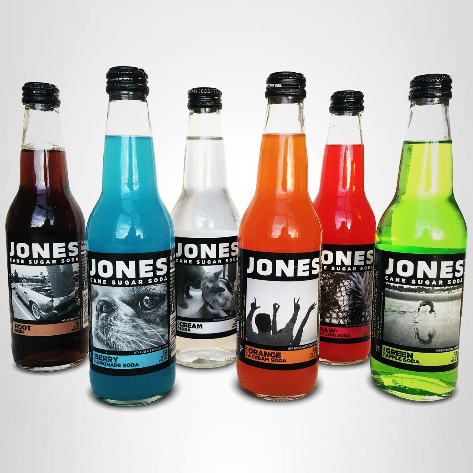 Amazon.com: Jones Soda Rainbow Pack 彩虹包: 雜貨和美食