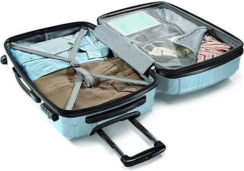 Vista 41 de Samsonite Winfield 2 Equipaje rígido con ruedas giratorias, Azul profundo, Juego de 3 piezas (20/24/28)
