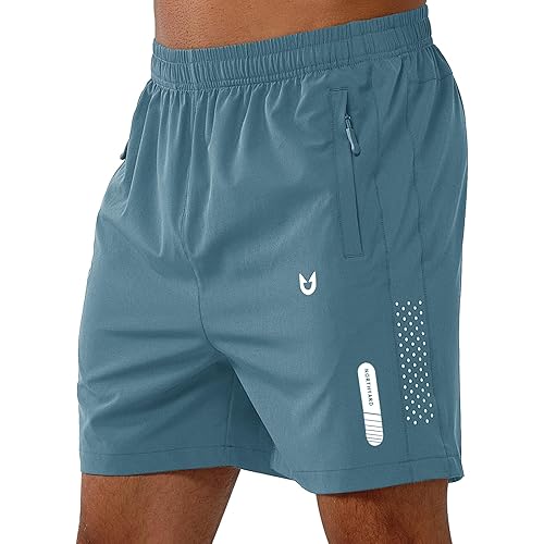 NORTHYARD Men's Athletic Running Shorts Quick Dry Workout Shorts 7"/ 5"/ 9" Lightweight Sports Gym Basketball Tennis Hiking