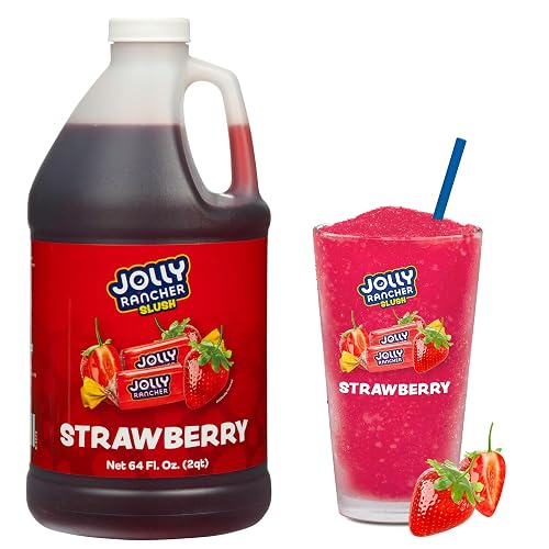 JOLLY RANCHER SLUSH Strawberry Frozen Beverage Mix 1/2 Gallon