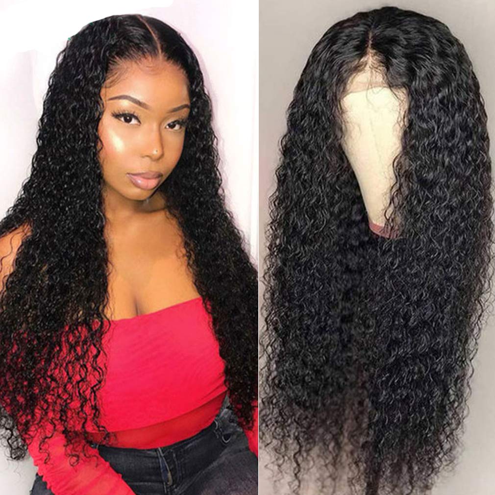 13x4 Lace Front Wigs Human Hair Pre Plucked Hairline 150% Density Brazilian Body Wave Human Hair Wig with Baby Hair for Black Women(12 inch, Natural Color)