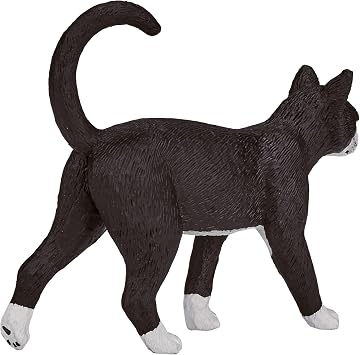 MOJO - Tuxedo Cat Pet Farm | Hand-Painted Toy Figure | Farmland Collection | True to Life & Highly Detailed | Designed in UK