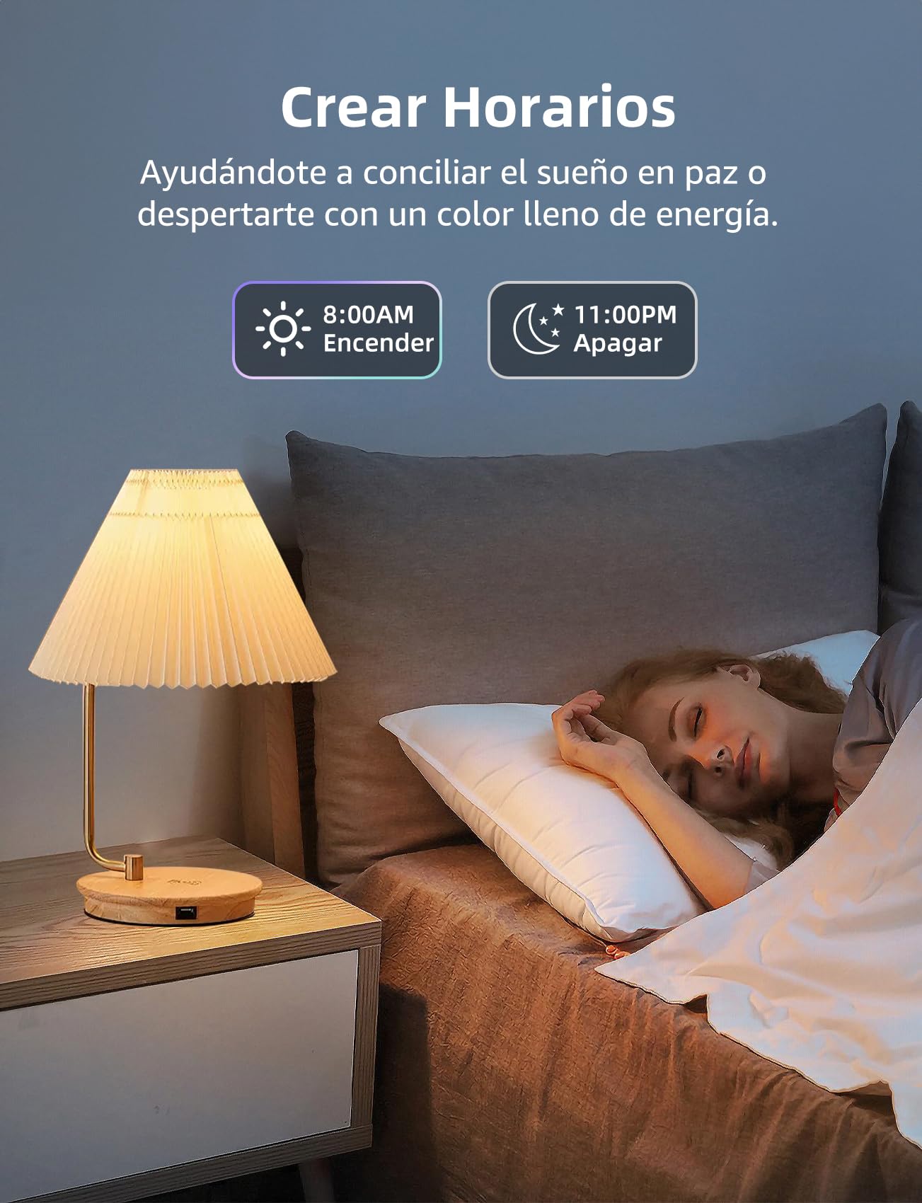 Aigostar Bombilla LED Inteligente E27 G120 Bluetooth Mesh Compatible con Alexa, 4.9W RGB Gradiente Bombilla Inteligente, Degradado de Color en Capas Superior e Inferior, Regulable Color y Blanco