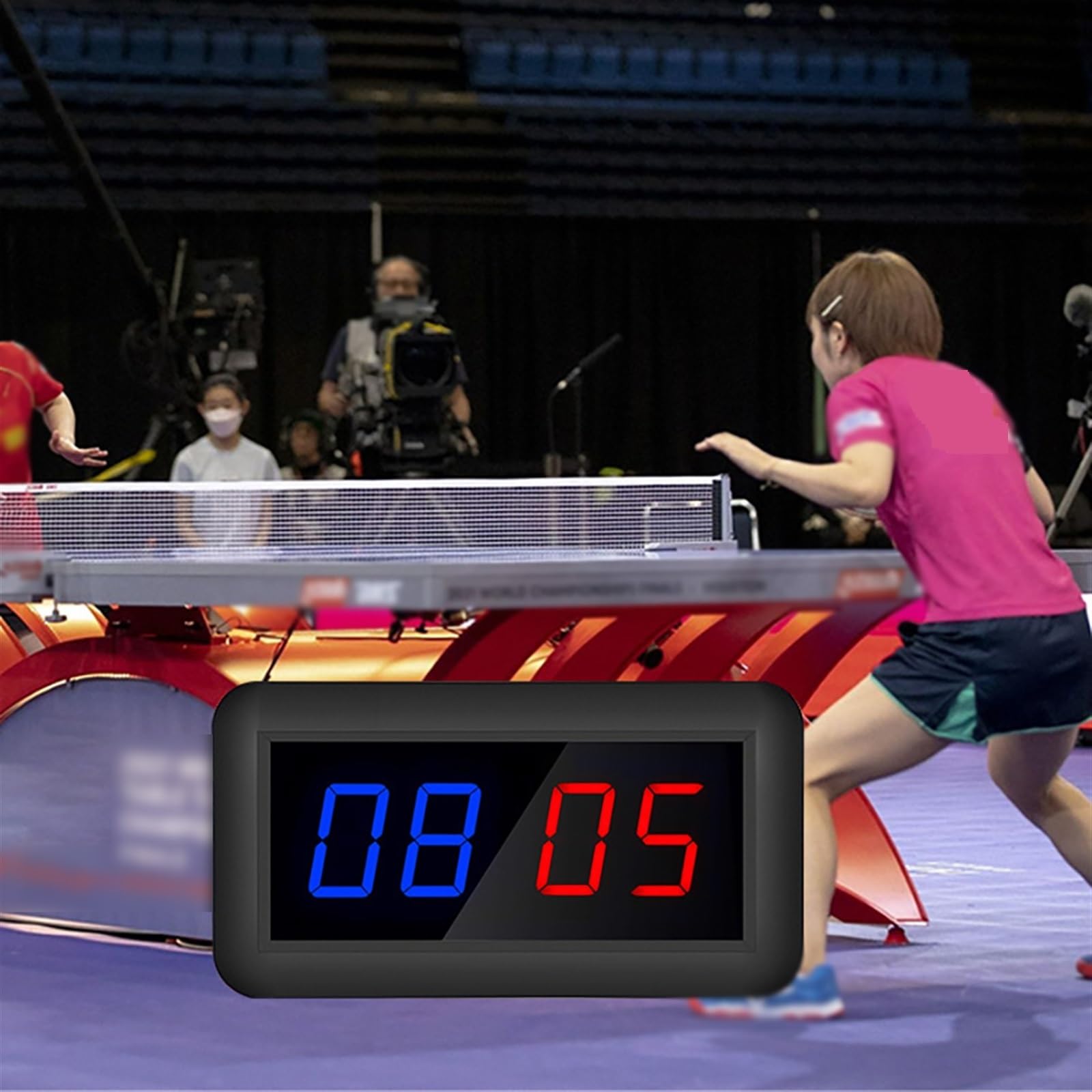 Tabellone Segnapunti Elettronico Telecomando Concorso di Pallacanestro Timer Portatile Ping-Pong Badminton Baseball Game Scorer Facile da Leggere