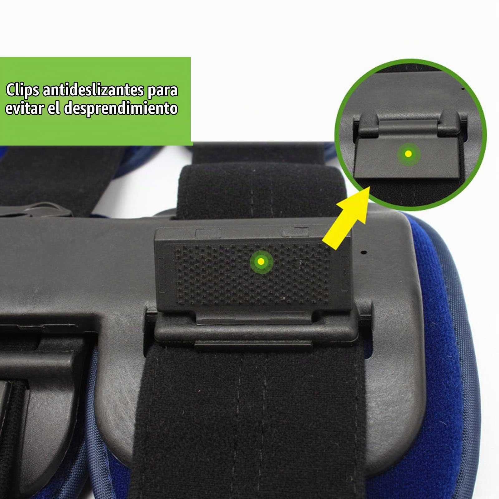 Rodillera con Bisagras Poste OP Inmovilizador de Rodilla Tirantes para Piernas Ortopédico Rótula Rodillera Inmovilizador de Rodilla Ortesis, Ajustable para Pierna Izquierda Derecha
