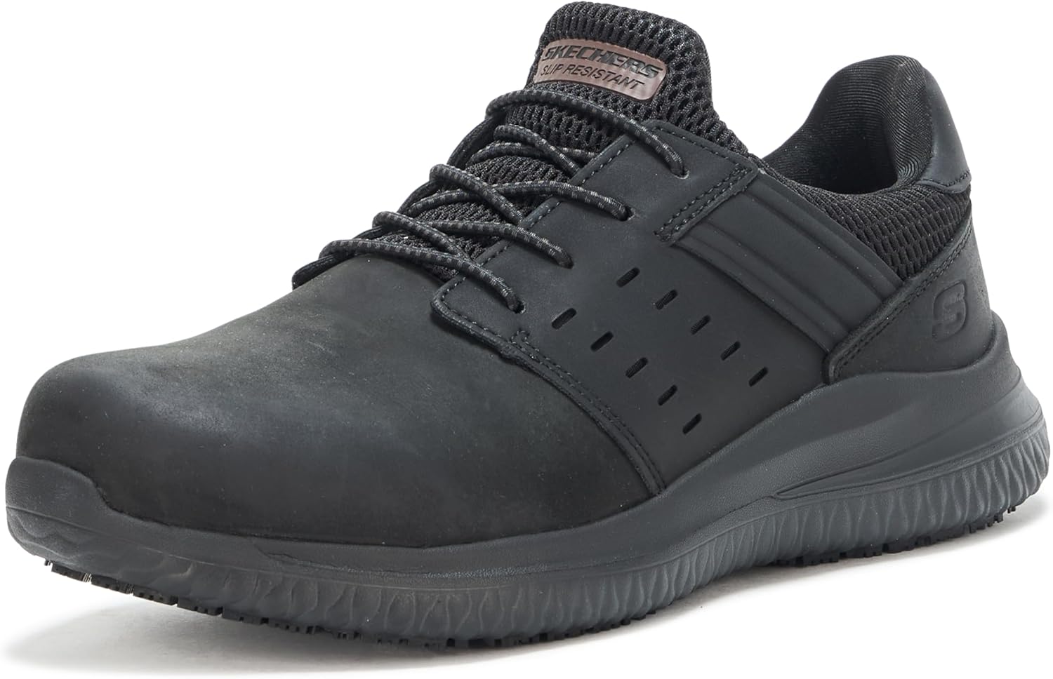 Skechers Men's Work Delson 3.0 Sr Slip-On Shoes