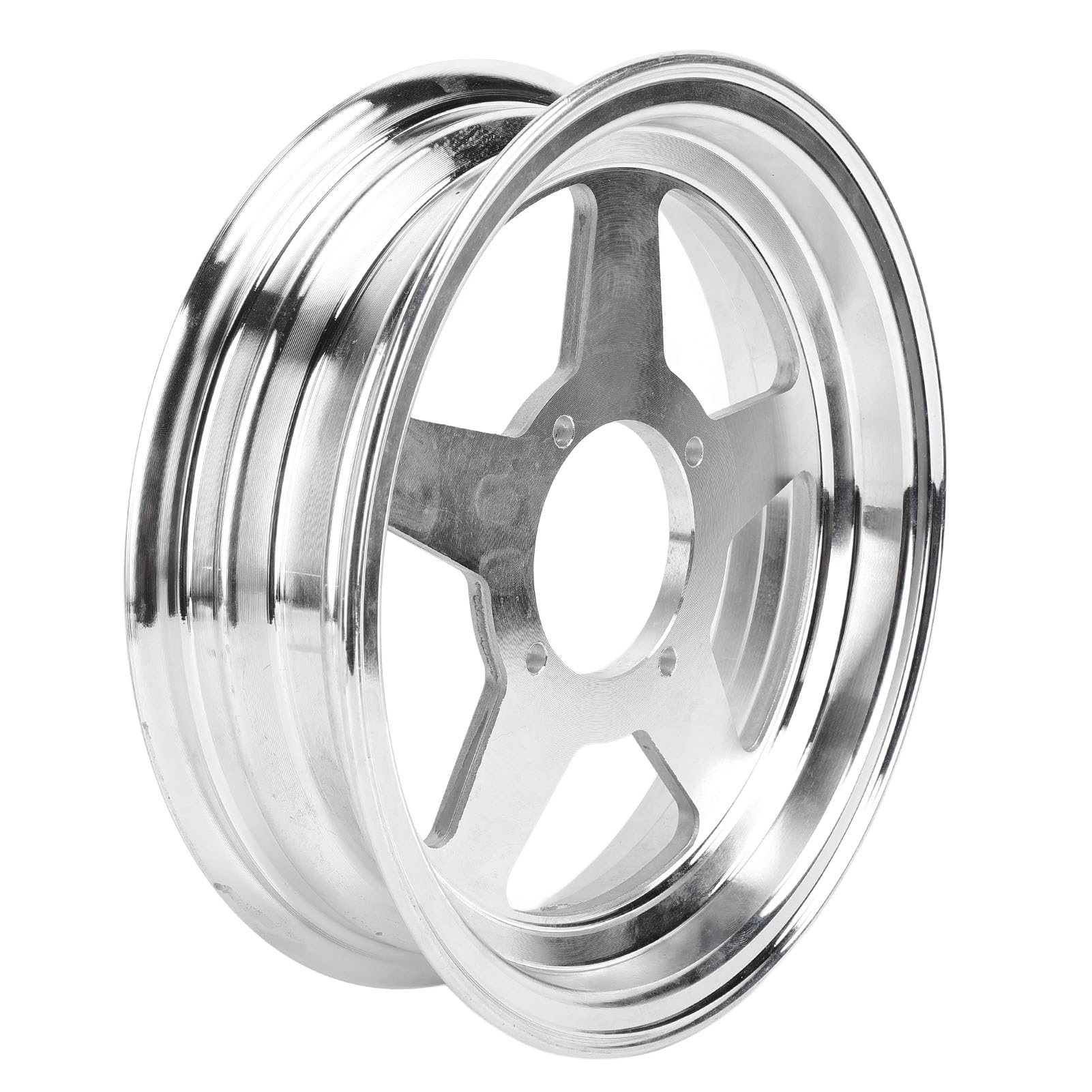 Akozon Cerchione in Lega di Alluminio Leggero 2.50-10 per Ruota Anteriore Anteriore Monkey Z50 Trail Bike