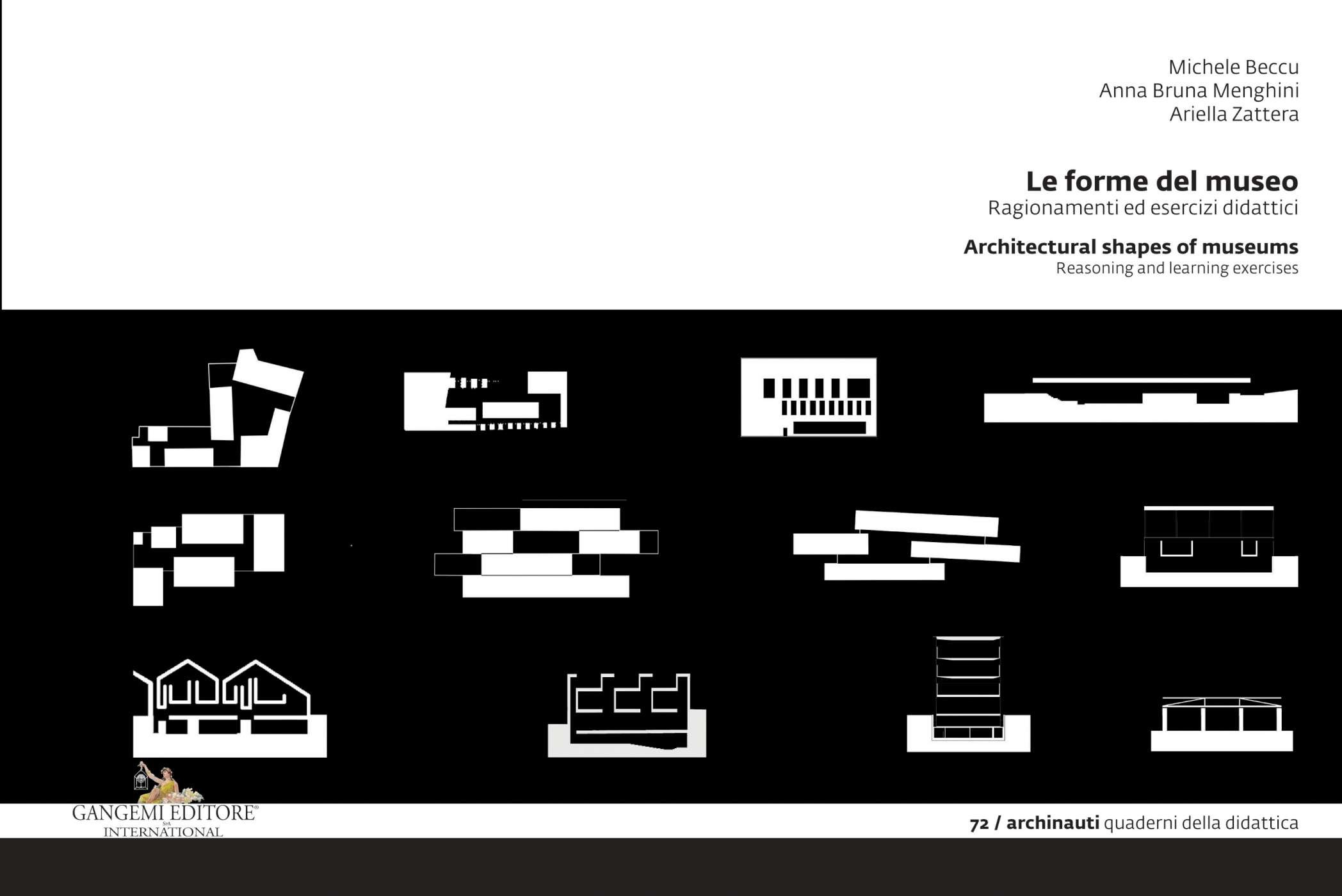 L'architecture des musées livre italien d'exercices académiques avancés