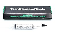 Vista 93 de TechDiamondTools - Pasta de pulido compuesto de diamante, grano de 2,000, 4-8 micrones para mármol, vidrio, metal, joyería, resina, plata, cromo