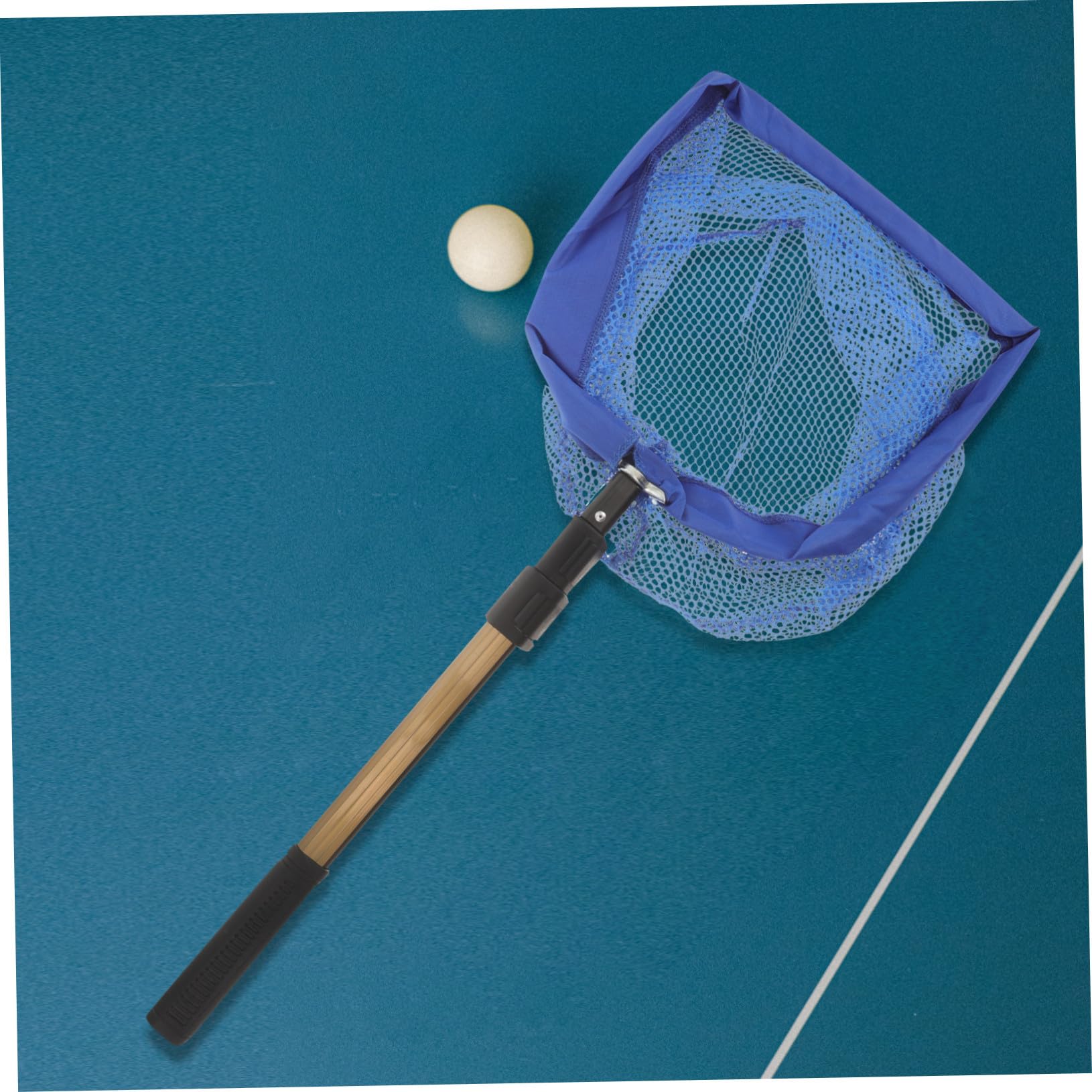 Gatuida Raccoglitore Portatile per Palline Pong con Manico Telescopico Rete Resistente e Spaziosa per Raccolta Facile all e Allenamento Professionale