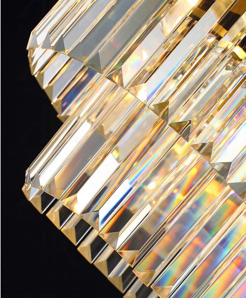Discount 80% Healer 31.5 inch Luxury Crystal Chandelier Ceiling Light Fixture with 13 E14 Lamp Holder, Gold Finish Flush Mount Decorative Hanging Lighting with Remote Control for Living Room Bedroom Restaurant Discount 70% Healer 31.5 inch Luxury Crystal Chandelier Ceiling Light Fixture with 13 E14 Lamp Holder, Gold Finish Flush Mount Decorative Hanging Lighting with Remote Control for Living Room Bedroom Restaurant