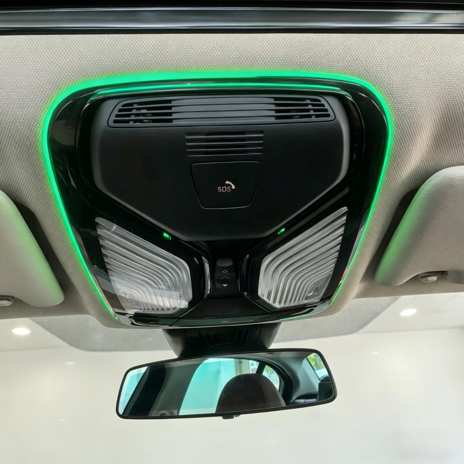 Iluminación interior de lectura, luz ambiental L – Versión L para BMW 3 4 Series i3 i4 G20 G22 G28 G26 G30 G32 X3, X4 iX3 G01 G02, Plug‑and‑Play lámpara de repuesto para vehículos