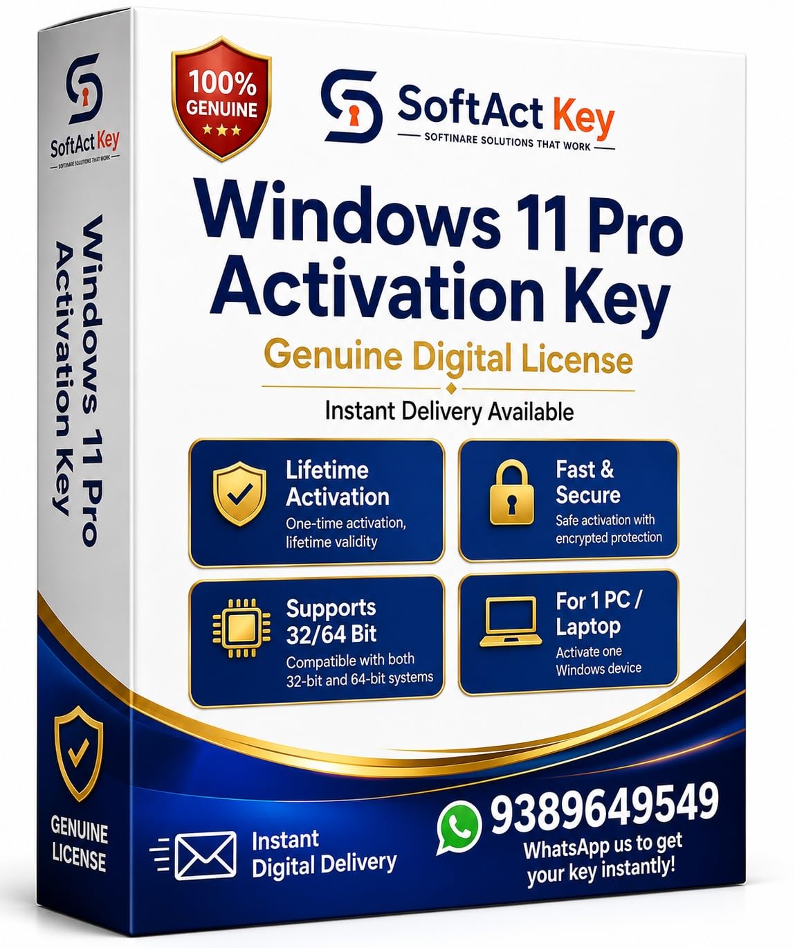 Win 11 Pro Activation Code | Lifetime License | Instant Delivery | Full Version Upgrade | 32/64 Bit Support | Fast Setup | Secure Activation | Laptop Desktop-image-49
