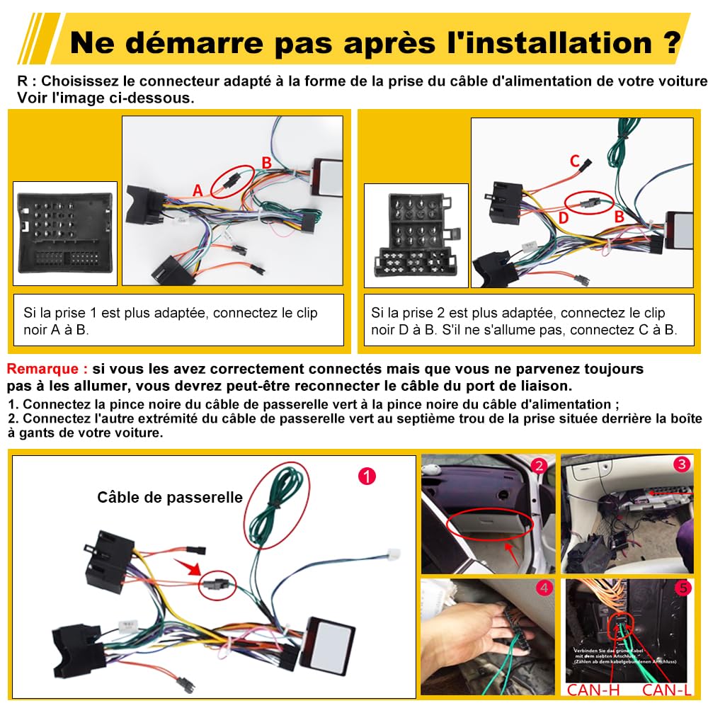 AWESAFE [6Go+128Go] Autoradio Android 15 pour Mercedes-Benz Vito Viano Sprinter W639/Classe B W245 W169 avec 4G Carplay 9 Pouces Écran Tacile avec GPS Android Auto/WiFi/RDS/FM/SWC/Aide au Parking