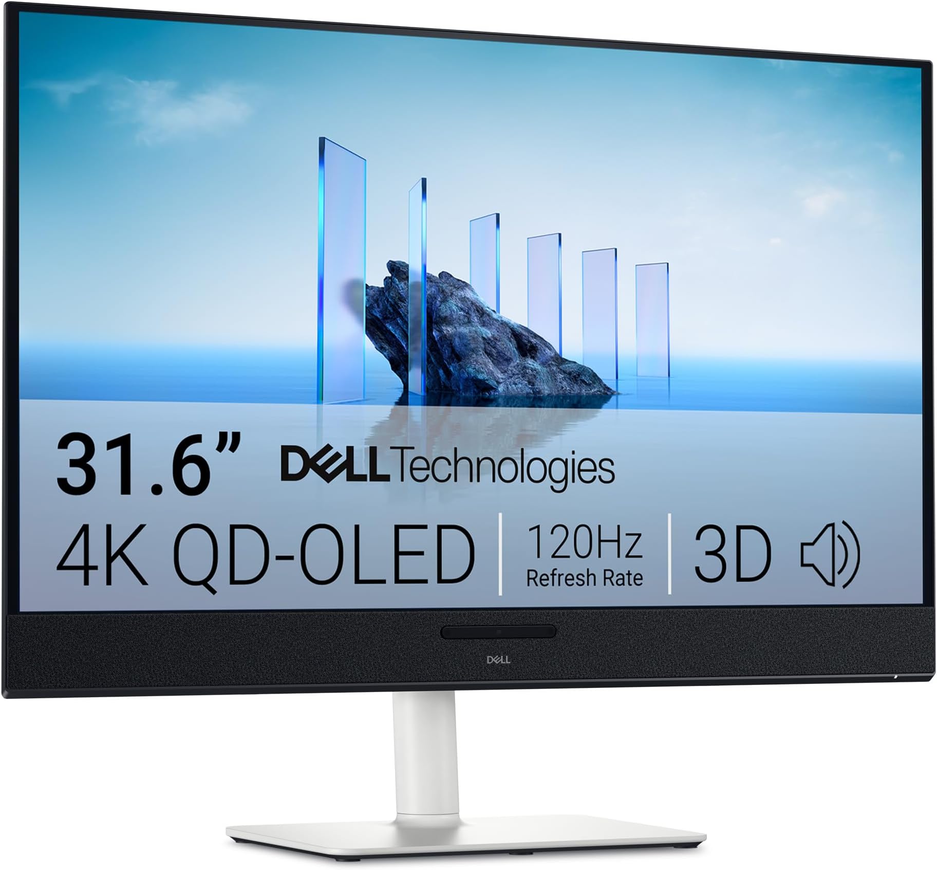 Dell 32 Plus Monitor - S3225QC, 4K UHD (3840x2160), 120Hz, QD OLED, 0.03ms: image 1 of 8