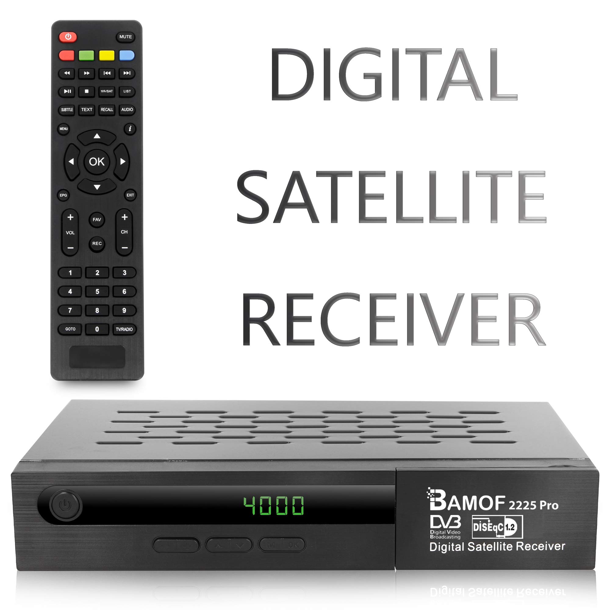 Bamof BE-2607 démodulateur satellite HD
