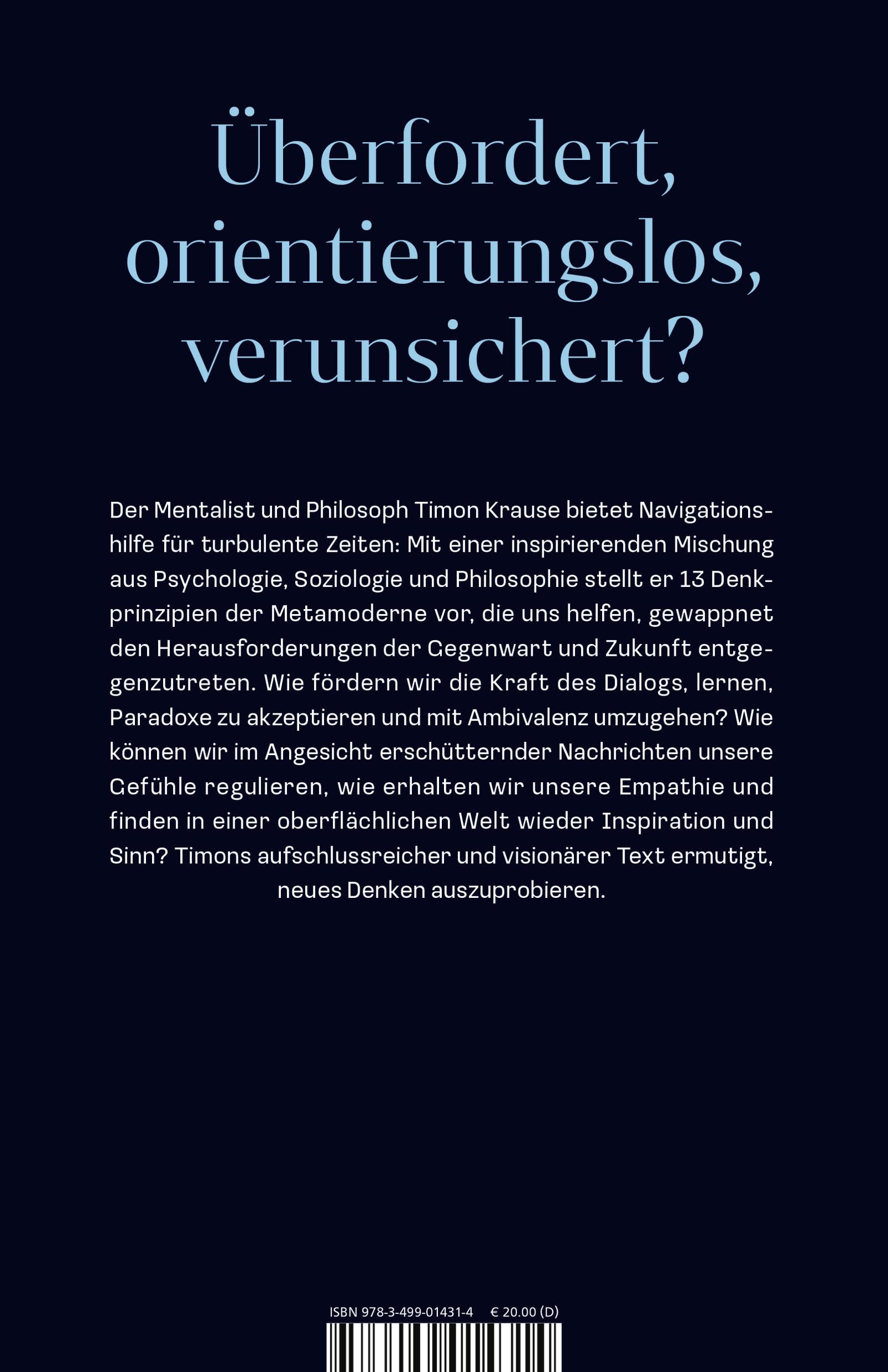 Sei deiner Zeit voraus: 13 Denkprinzipien für die Welt von morgen