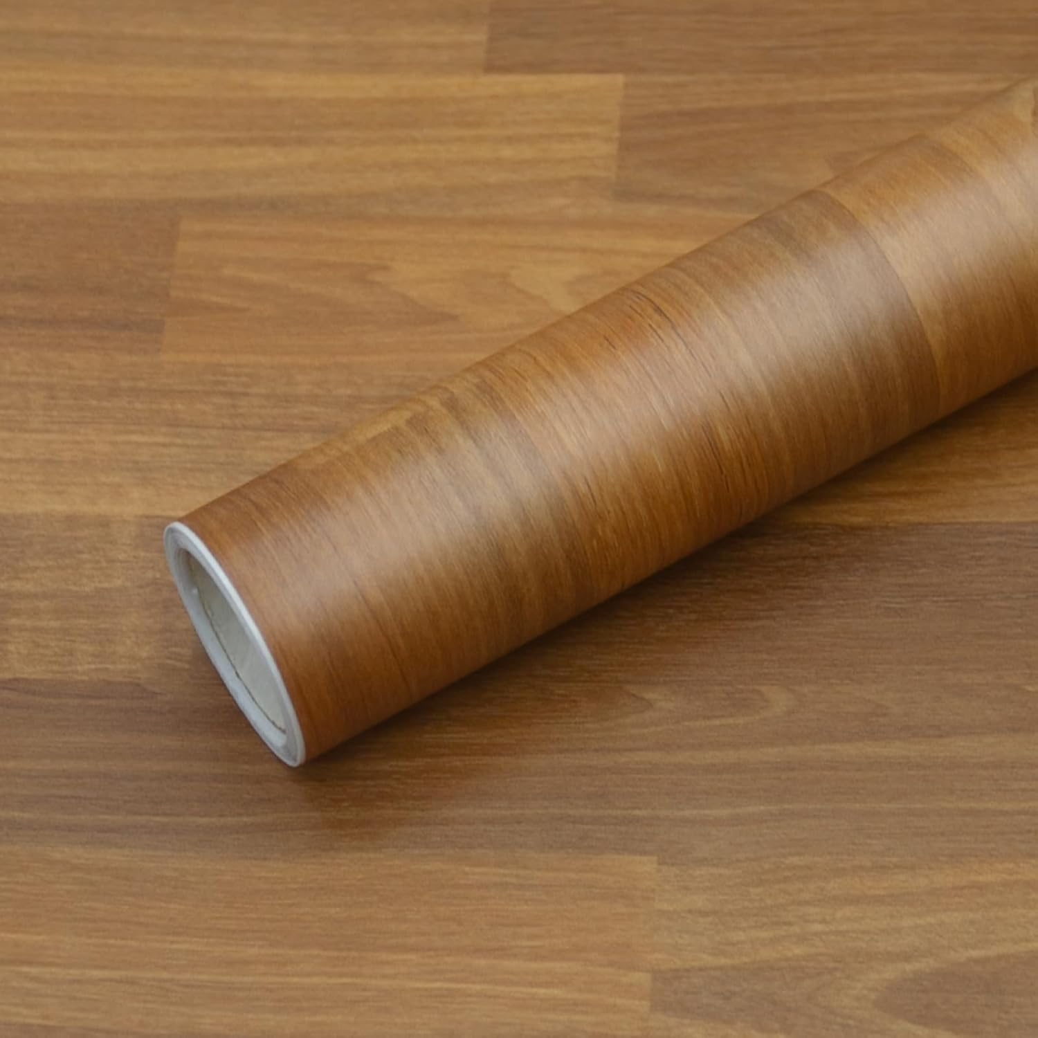 seonta Wood Contact Paper Peel and Stick Wallpaper 24"x200" Waterproof Self Adhesive Wall Paper Table Cover Wood Vinyl Wrap for Countertop Desk Table Cabinets 24"W x 200"L Butcher Block Brown