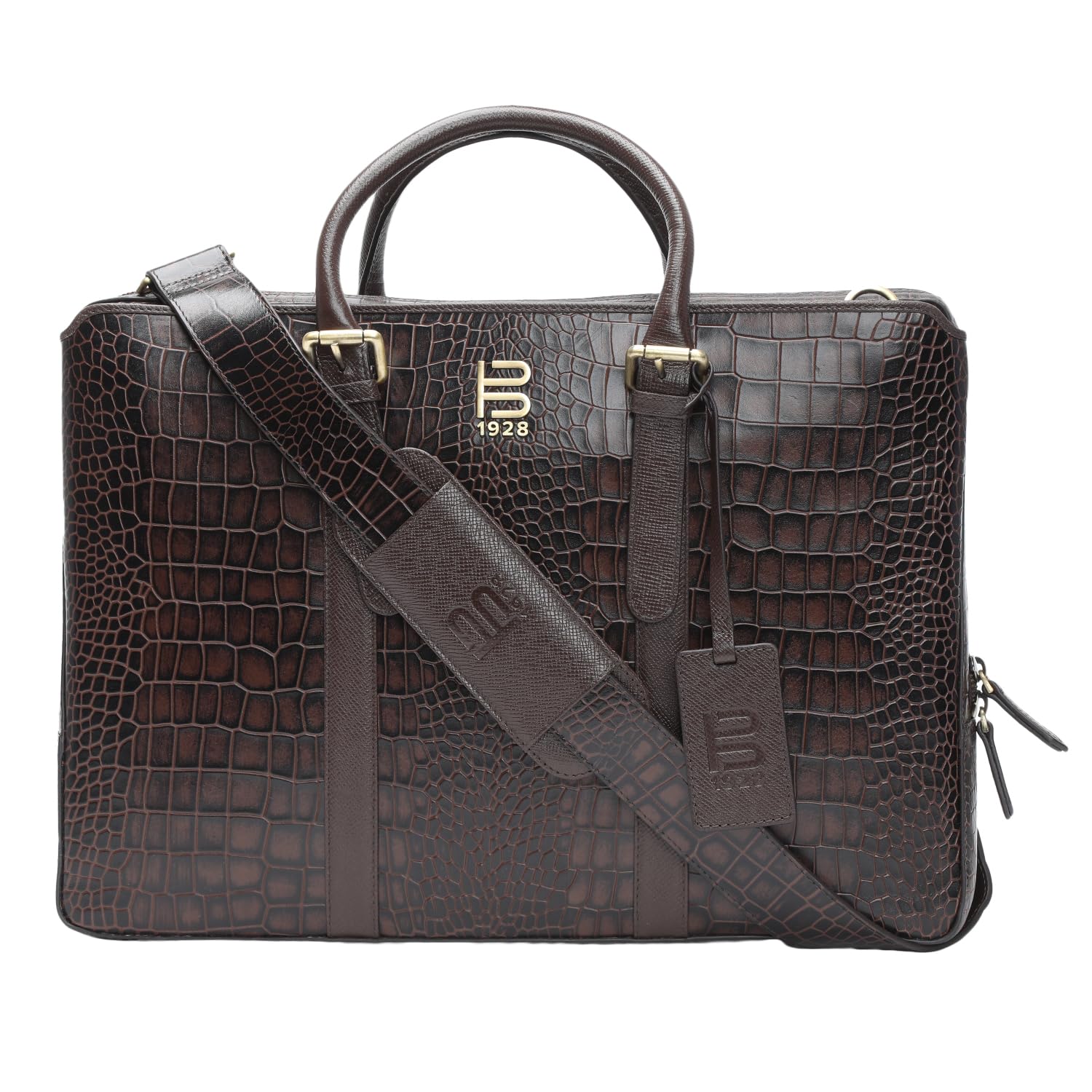 BAGATT Solofra Brown Leather Mens Laptop Bags (B0CY2MTWWL) Amazon Price History, Amazon Price Tracker