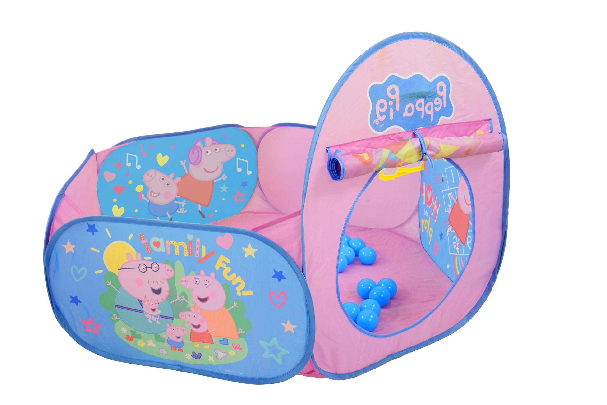 Peppa Pig Quick Up Activity Bällebad mit 20 Bällen