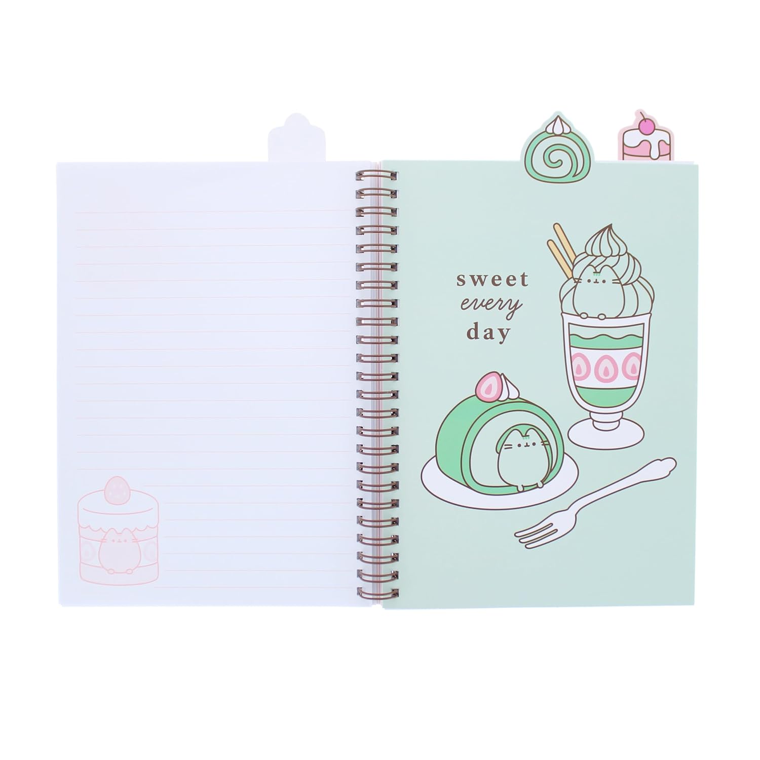Blueprint Collections Pusheen A5 Project Notebook | Cute Writing Journal | Kawaii Notepad | Pusheen Stationery & Gifts      Spiral-bound