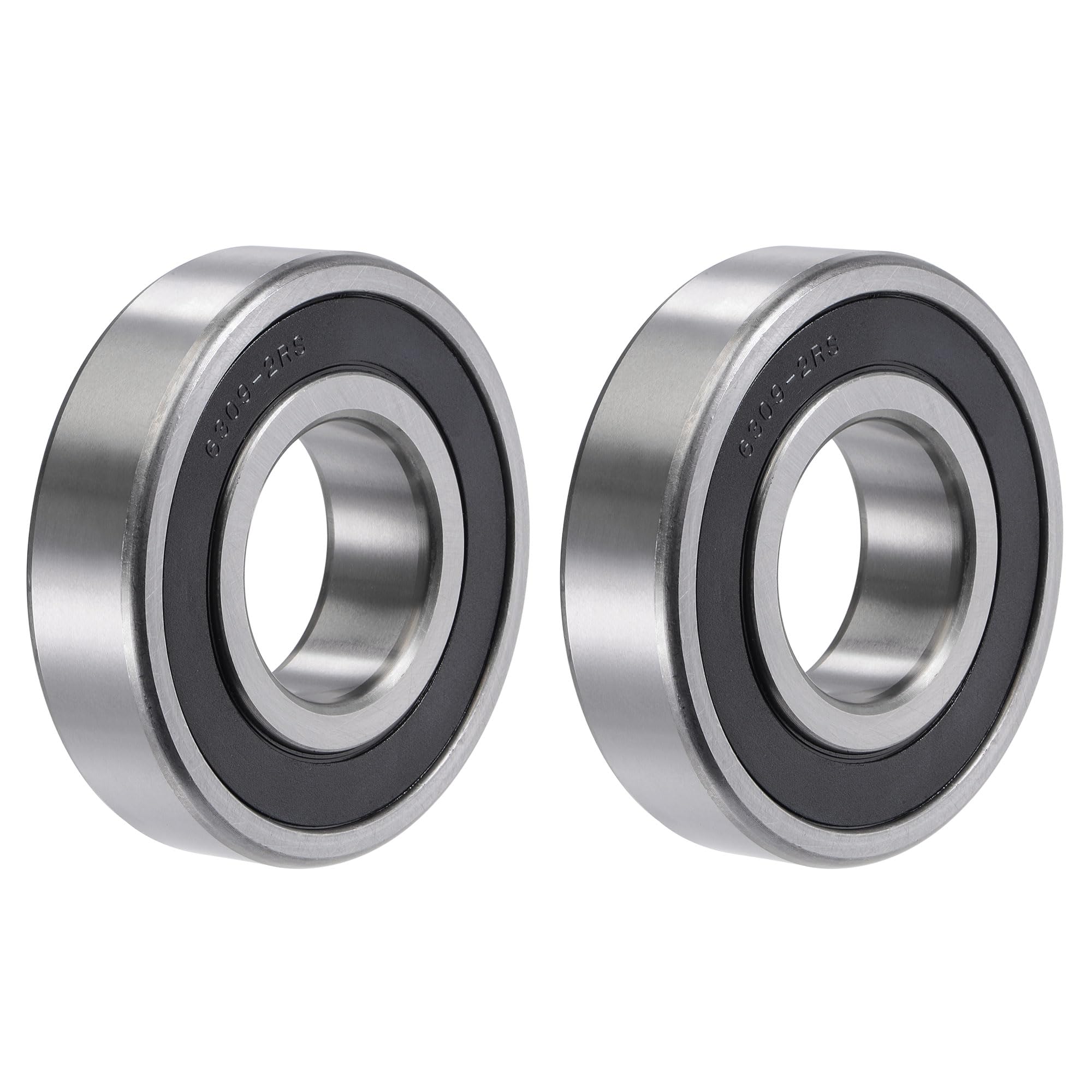 Roulement à billes 6309-2RS en acier chromé double scellé de haute précision 45x100x25mm