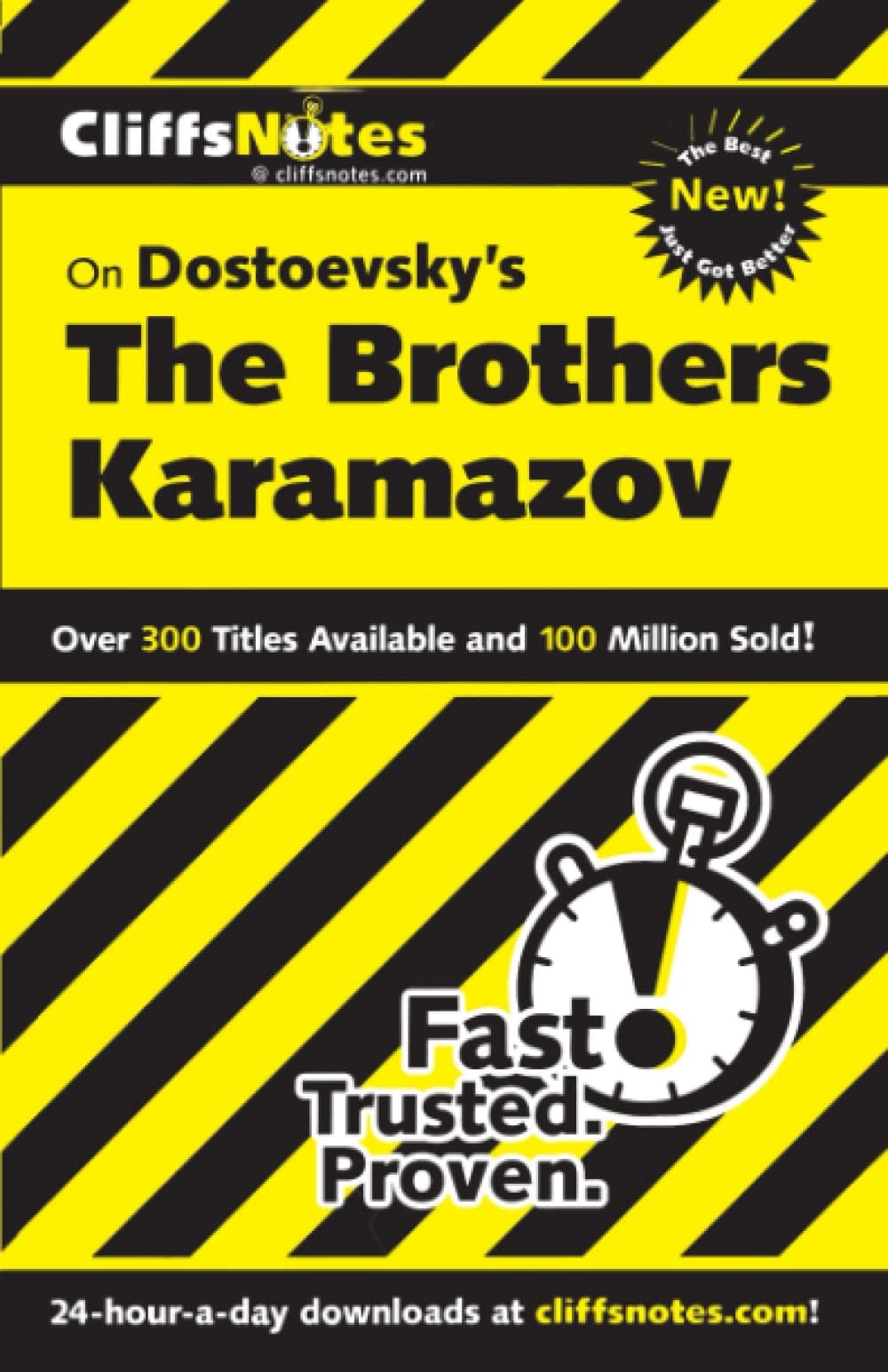 CliffsNotes on Dostoevsky's The Brothers Karamazov (CliffsNotes on Literature)