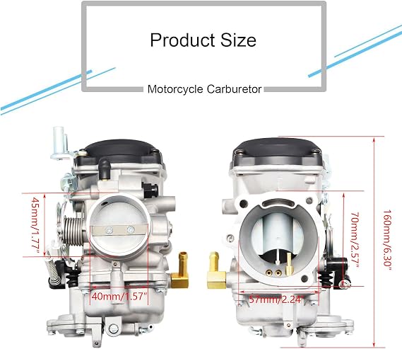 CV40 Carburetor Fits for Harley-Davidson Sportster 883 1200 1988-2006