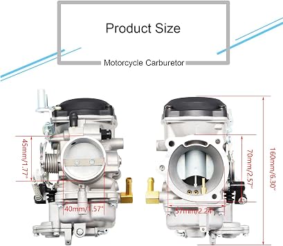 CV40 Carburetor Fits for Harley-Davidson Sportster 883 1200 1988-2006