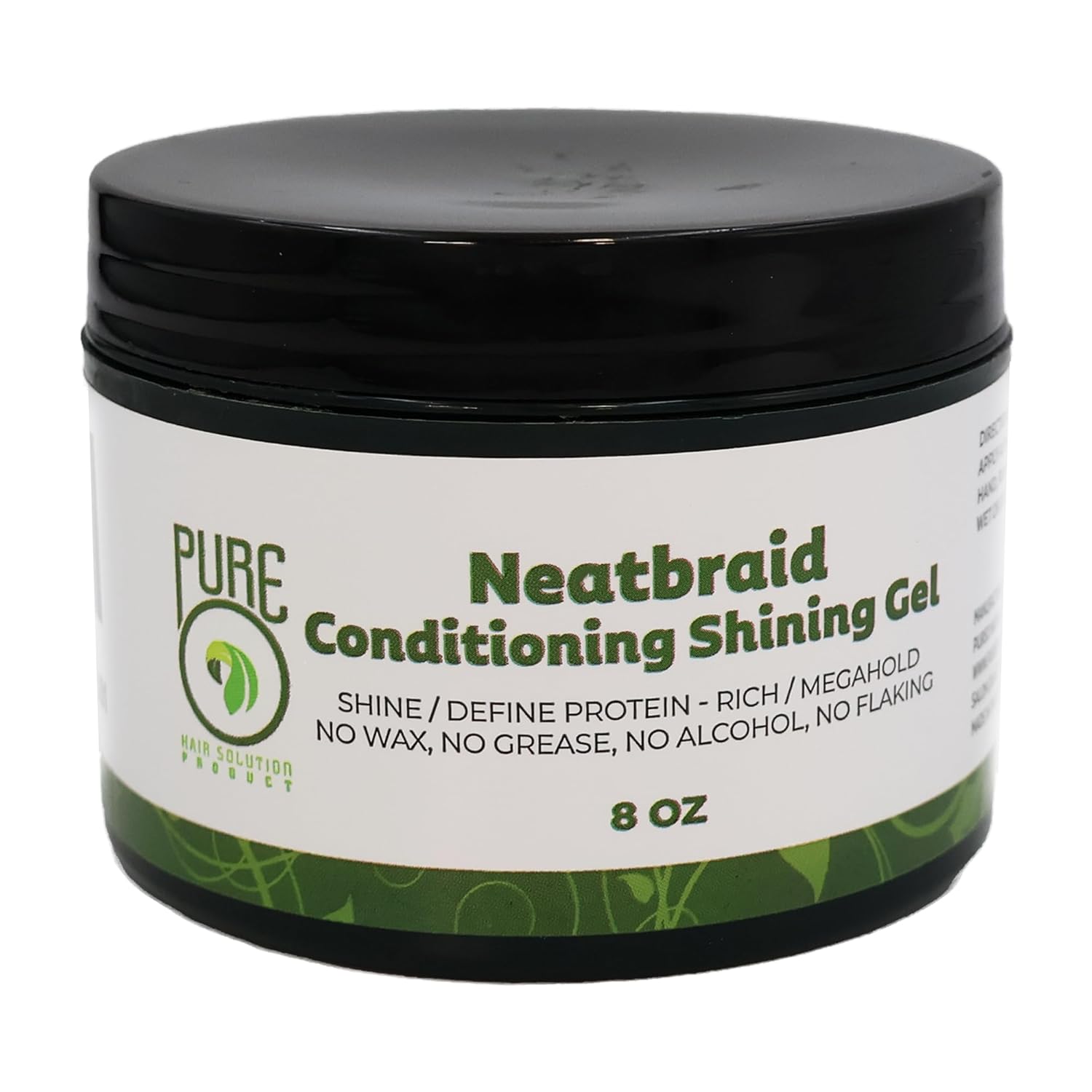 Pure O Hair Solution Product Neatbraid Conditioning Shining Gel 8 Oz (Pack of 1) Pure O Hair Solution Product Neatbraid Conditioning Shining Gel 8 Oz (Pack of 1)