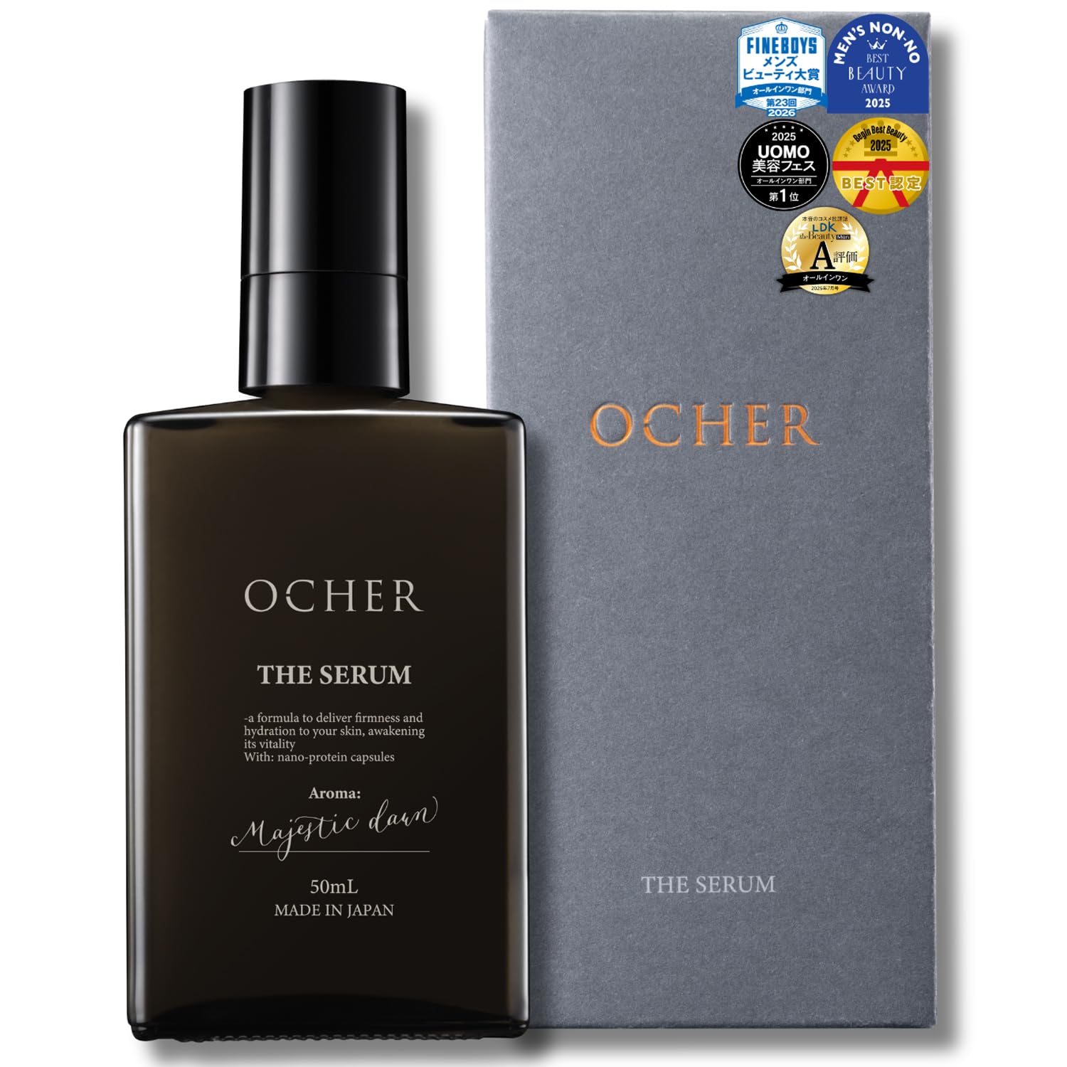 【メンズコスメ賞5冠】 OCHER (オーカー) 皮膚科学に基づく高機能オールイ…