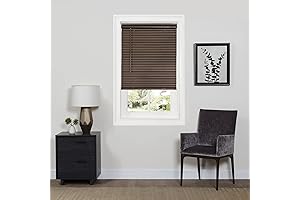 Achims Bestseller, Motorized Window Blinds - Cordless 35-Inch Adjustable Blinds