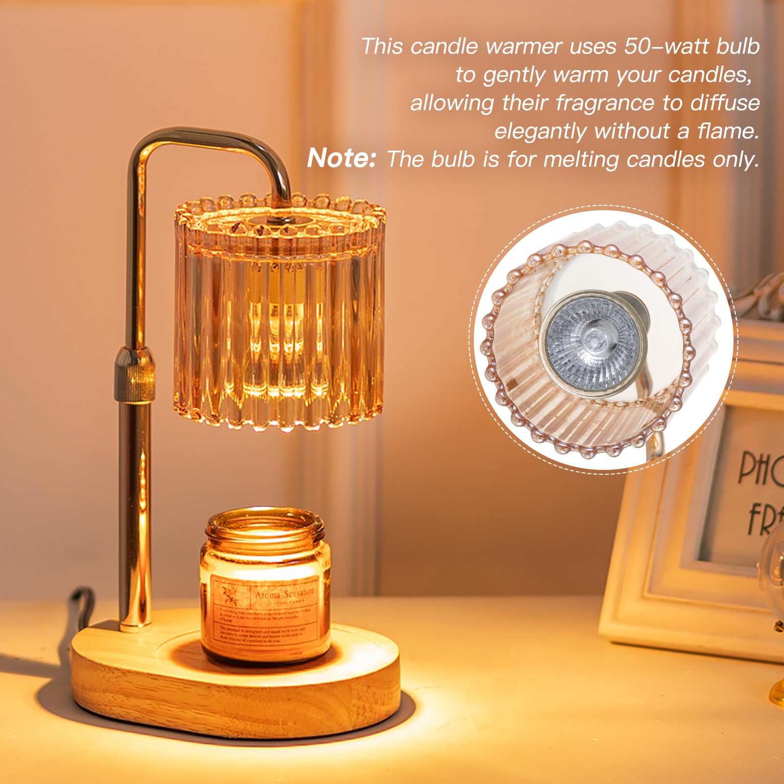 Candeldo Candle Warmer Lamp with Timer image 6