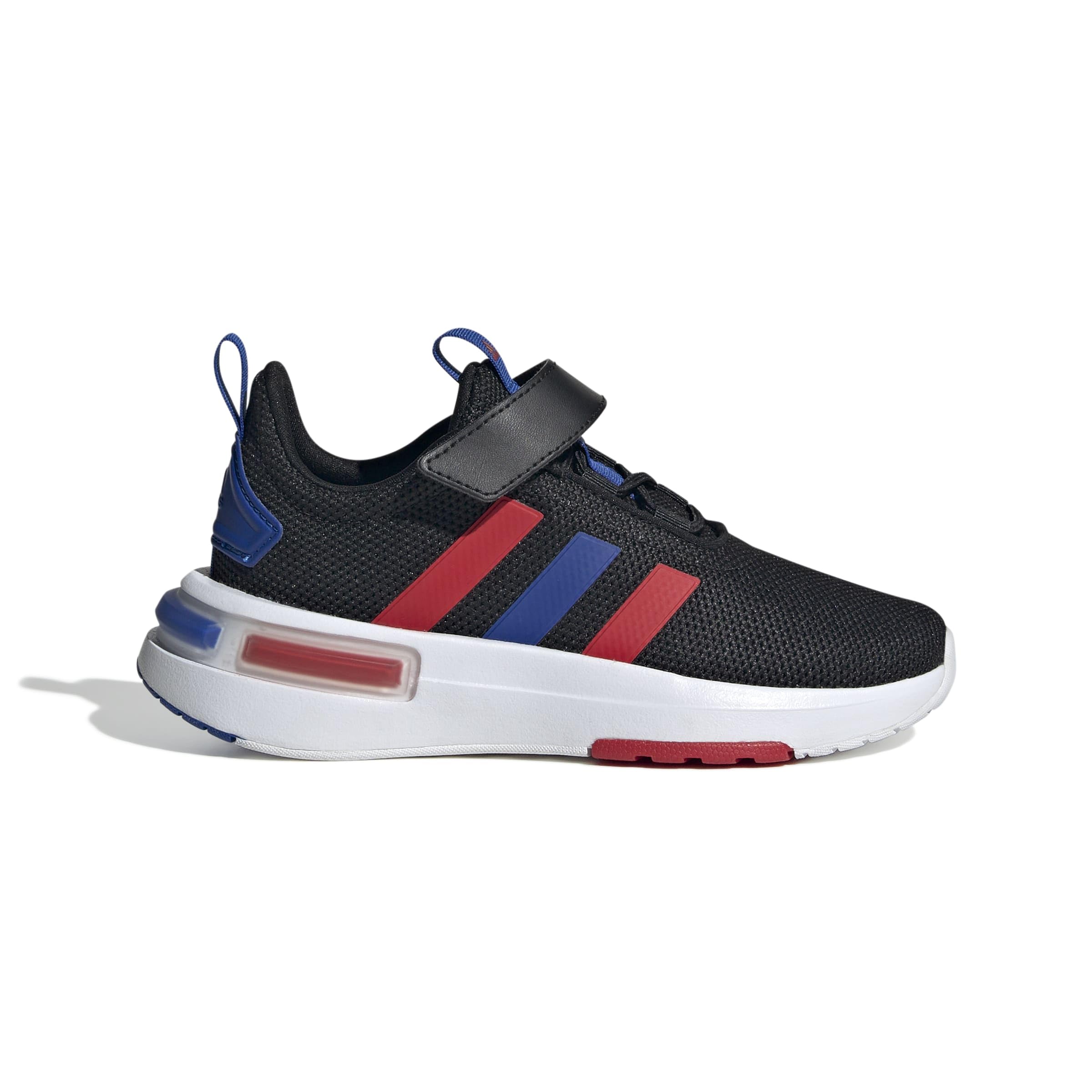 adidas Unisex Kids Racer TR23 Hook and Loop Shoes Kids, core Black/Better Scarlet/Team Royal Blue, 6 UK