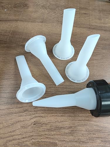 Miniatura 7 de Boquillas de calafateo para pistola de calafateo de salchichas Boca plana utilizada para sellar costuras instalación de puertas y ventanas de vidrio