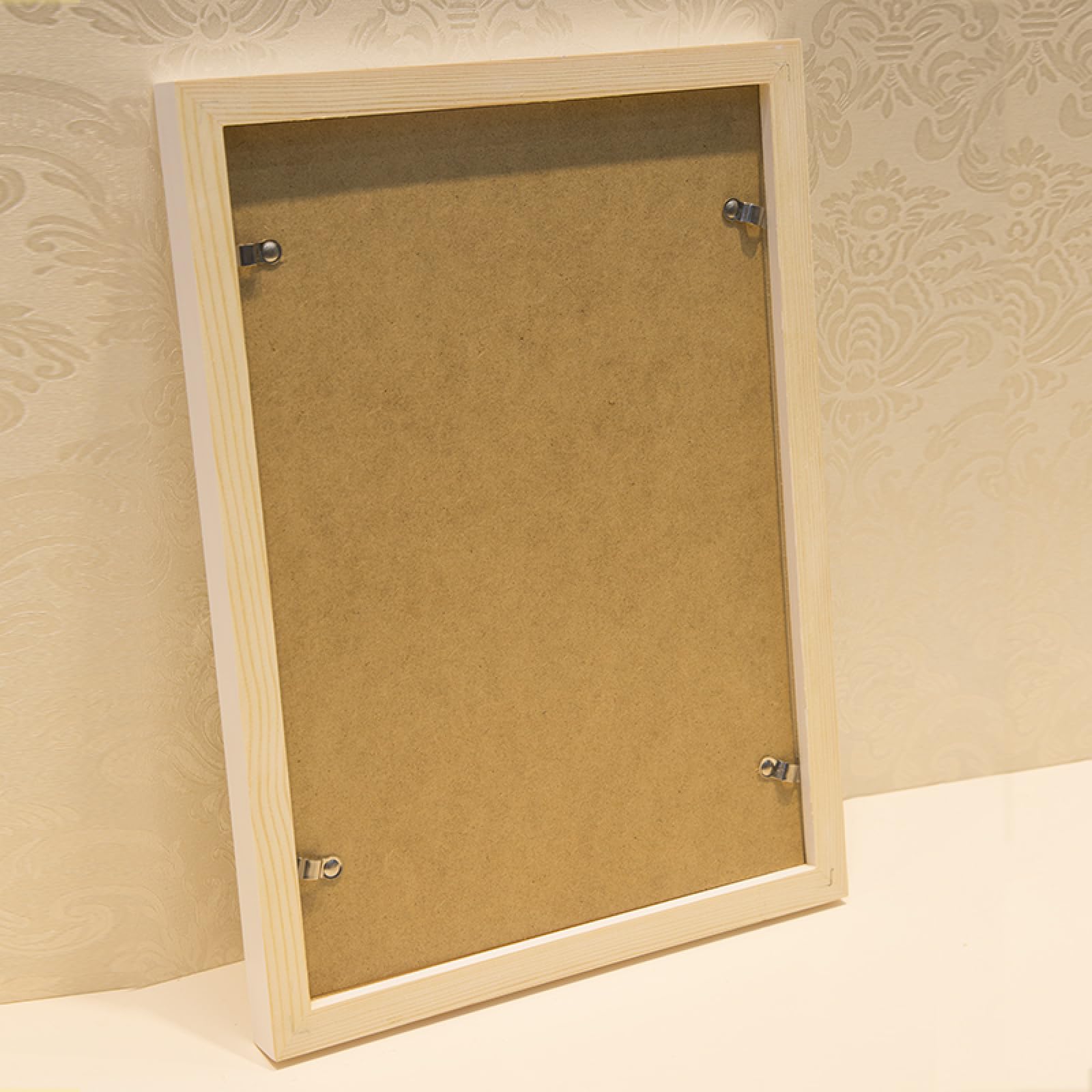 Bilderrahmen Bildergalerie Massivholzwand 27,7 × 35,4cm Pink