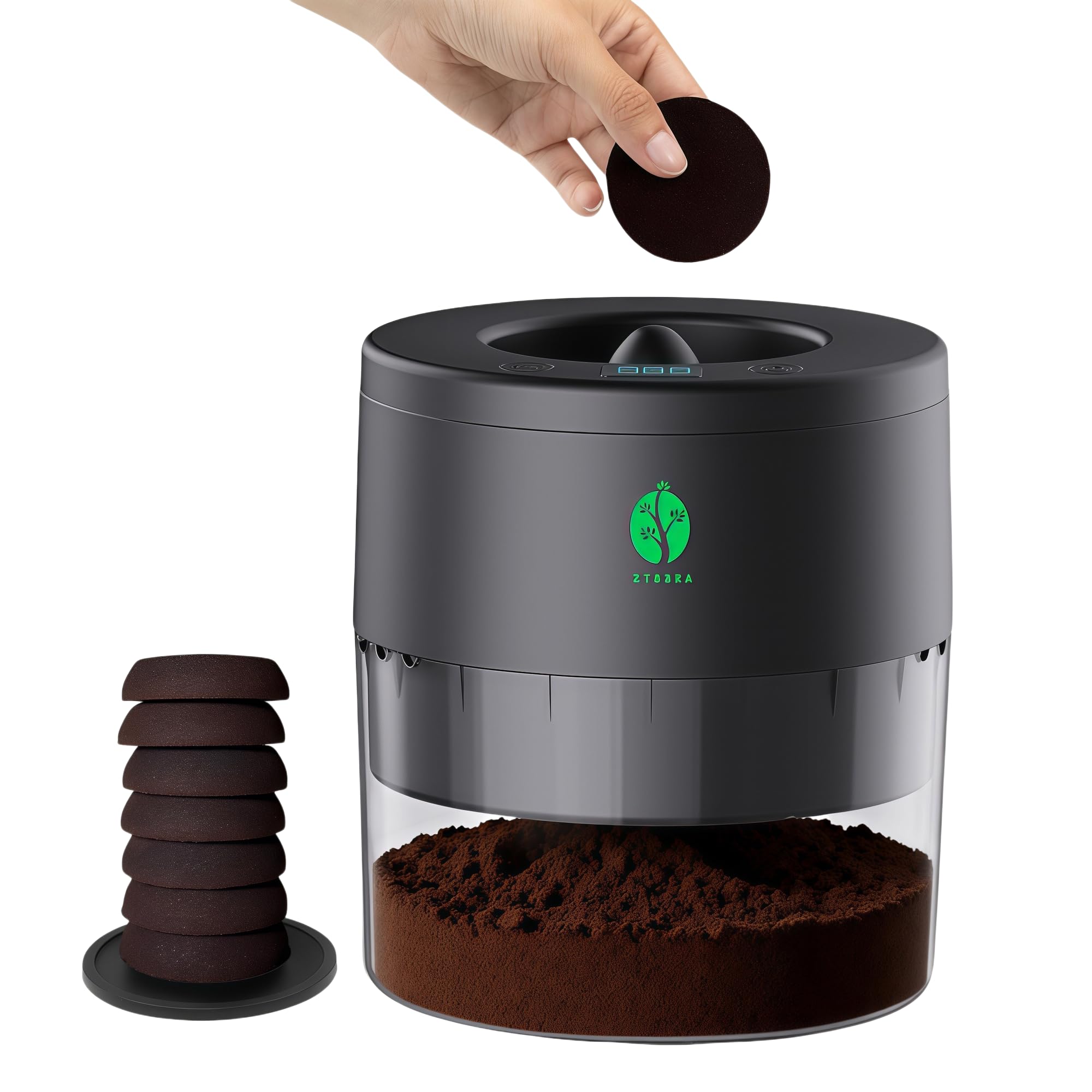 Amazon.co.jp: ZTBBRA 自動コーヒーかす乾燥機 – ホーム&カフェ用