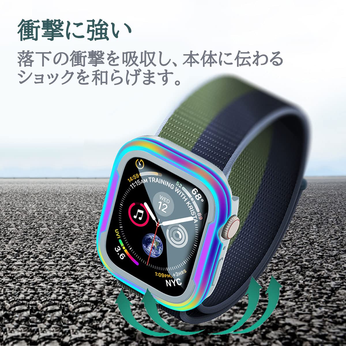 Amazon.co.jp: 【Miimall】Apple watch series6/SE/5/4対応 40mm 