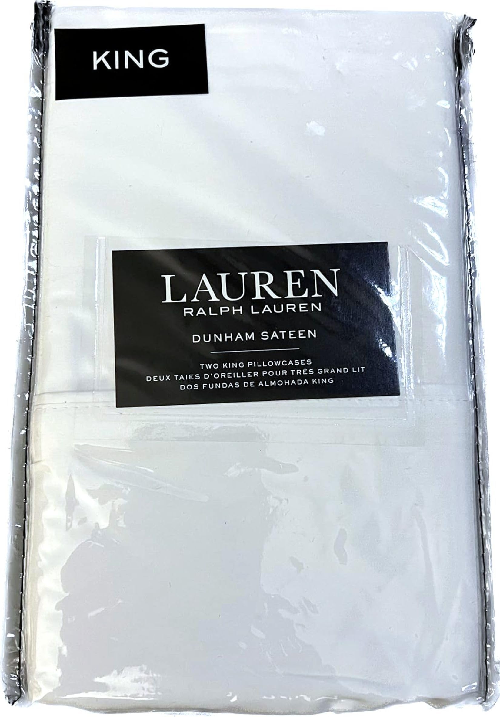 Amazon.com: Ralph Lauren Set of Dunham Sateen King Size