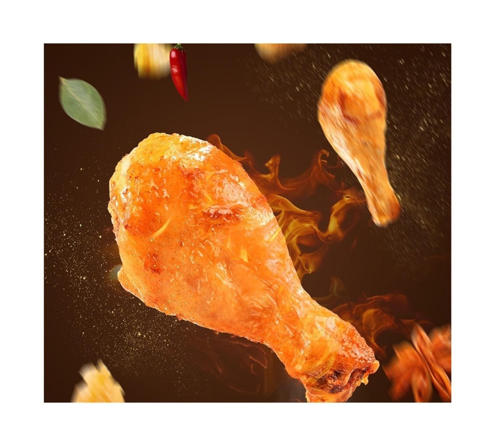 Patas De Pollo Asadas Con Sabor Baocao, 134g, Alitas De Pollo, Raíces, Patas De Carne, Bocadillos De Carne Informales(4bag)