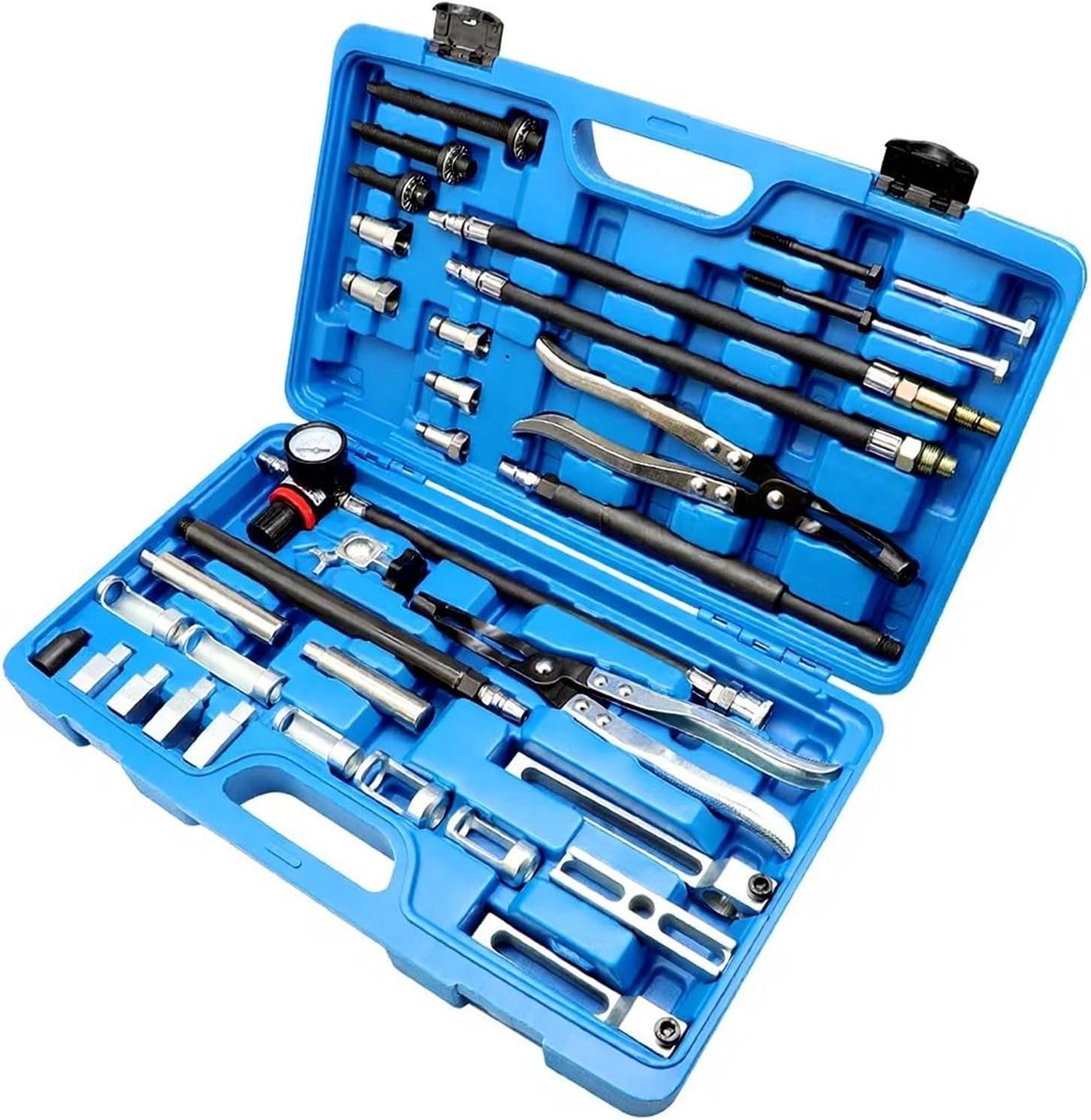 Valve Spring Compressor Tool Engine Valve Stem Seals Remover Installer Tool Compatible for Mercedes Benz BMW Volvo Toyota Ford VAG